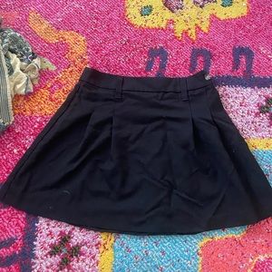 H&M Divided Black Mini Skirt